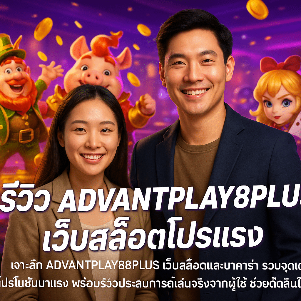 รีวิว ADVANTPLAY88PLUS เว็บสล็อตโปรแรง
