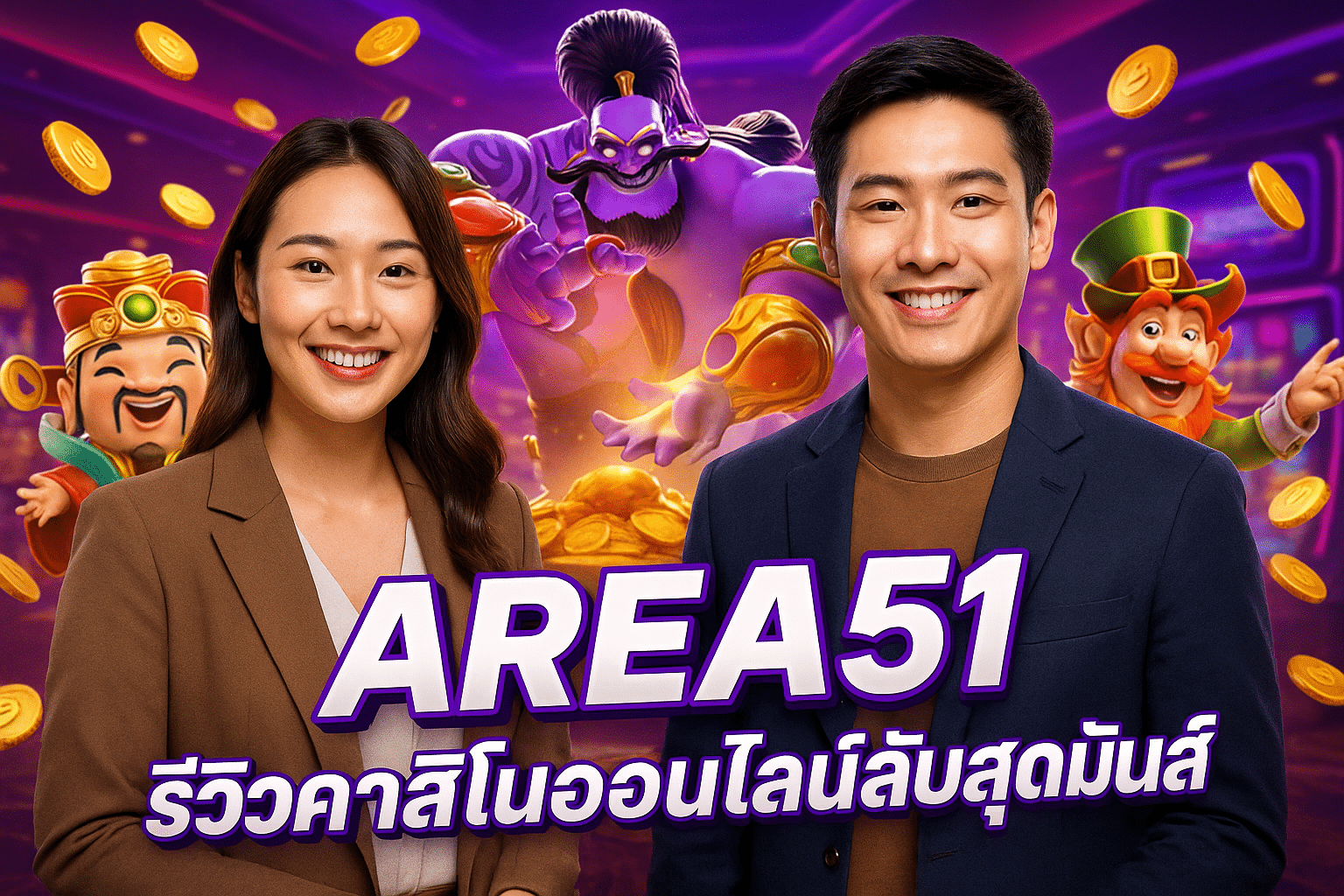 AREA51 รีวิวคาสิโนออนไลน์ลับสุดมันส์